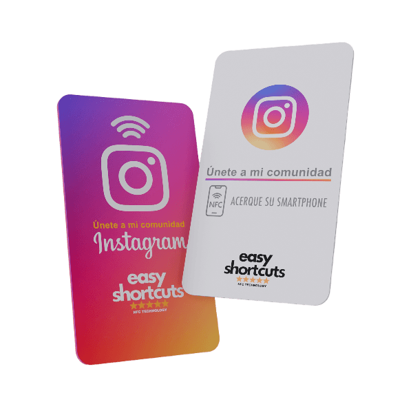 Instagram Tarjeta NFC